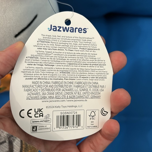 Original SquishMallows Hello Kitty Pumpkin Size 8 “ Inch NWTS - Picture 5 of 10